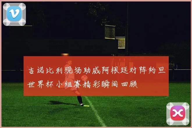 吉诺比利现场助威阿根廷对阵约旦世界杯小组赛精彩瞬间回顾